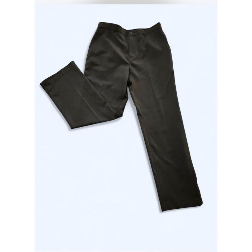 Joseph Abboud Men's Black Dress Pants Size 32x30 Business Flat Front